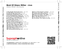 Zadní strana obalu CD Best Of Glenn Miller - Live