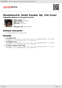 Digitální booklet (A4) Shostakovich: Violin Sonata, Op. 134 (Live)