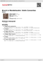 Digitální booklet (A4) Bruch & Mendelssohn: Violin Concertos
