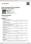 Digitální booklet (A4) Sing The Best Of Irving Berlin