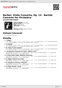Digitální booklet (A4) Barber: Violin Concerto, Op. 14 - Bartók: Concerto for Orchestra