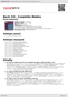 Digitální booklet (A4) Bach 333: Complete Motets