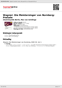 Digitální booklet (A4) Wagner: Die Meistersinger von Nurnberg: Prelude