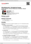 Digitální booklet (A4) Shostakovich: Orchestral Songs