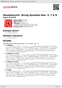 Digitální booklet (A4) Shostakovich: String Quartets Nos. 3, 7 & 8