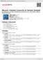Digitální booklet (A4) Mozart: Clarinet Concerto & Clarinet Quintet