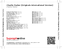 Zadní strana obalu CD Charlie Parker [Originals International Version]