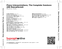Zadní strana obalu CD Piano Interpretations, The Complete Sessions (HD Remastered)