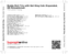 Zadní strana obalu CD Buddy Rich Trio with Nat King Cole (Expanded, HD Remastered)