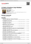 Digitální booklet (A4) 12 Best of Andrew Lloyd Webber