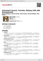 Digitální booklet (A4) Immortal Concert, Toronto, Massey Hall (HD Remastered)