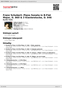 Digitální booklet (A4) Franz Schubert: Piano Sonata in B-Flat Major, D. 960 & 3 Klavierstucke, D. 946