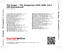 Zadní strana obalu CD The Singer -- The Songwriter 1949-1960, Vol.1 (HD Remastered)