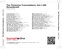 Zadní strana obalu CD The Thesaurus Transcriptions, Vol.1 (HD Remastered)