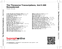 Zadní strana obalu CD The Thesaurus Transcriptions, Vol.5 (HD Remastered)