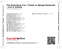 Zadní strana obalu CD The Rosenberg Trio / Tribute to Django Reinhardt - Live in Samois