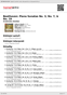 Digitální booklet (A4) Beethoven: Piano Sonatas No. 3, No. 7, & No. 19