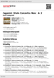 Digitální booklet (A4) Paganini: Violin Concertos Nos 1 & 2