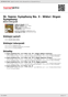 Digitální booklet (A4) St. Saens: Symphony No. 3 - Widor: Organ Symphony