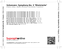 Zadní strana obalu CD Schumann: Symphony No. 3 "Rheinische"