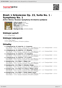 Digitální booklet (A4) Bizet: L'Arlesienne Op. 23, Suite No. 1 - Symphony No. 1
