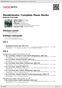 Digitální booklet (A4) Mendelssohn: Complete Piano Works