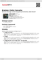 Digitální booklet (A4) Brahms: Violin Concerto