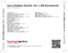 Zadní strana obalu CD Gerry Mulligan Quartet, Vol. 1 (HD Remastered)