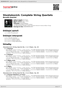 Digitální booklet (A4) Shostakovich: Complete String Quartets