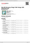 Digitální booklet (A4) Big Bill Broonzy Sings Folk Songs (HD Remastered)