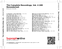 Zadní strana obalu CD The Complete Recordings, Vol. 4 (HD Remastered)