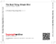 Zadní strana obalu CD The Best Thing (Single Mix)