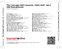 Zadní strana obalu CD The Carnegie Hall Concerts, 1943-1947, Vol.2 (HD Remastered)