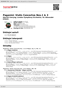 Digitální booklet (A4) Paganini: Violin Concertos Nos.1 & 3
