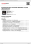 Digitální booklet (A4) Entremont Plays Favorite Melodies of Liszt (Remastered)