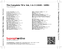 Zadní strana obalu CD The Complete 78's: Vol, 1 & 2 (1949 - 1955)