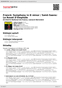 Digitální booklet (A4) Franck: Symphony in D minor / Saint-Saens: Le Rouet d'Omphale