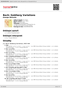 Digitální booklet (A4) Bach: Goldberg Variations