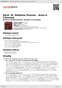 Digitální booklet (A4) Bach: St. Matthew Passion - Arias & Choruses