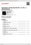 Digitální booklet (A4) Schumann: String Quartet No. 2 & No. 3 (Remastered)