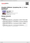 Digitální booklet (A4) Vaughan Williams: Symphony No. 1, "A Sea Symphony"