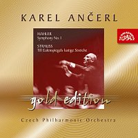 Přední strana obalu CD Ančerl Gold Edition 6. Mahler: Symfonie č. 1 - Strauss: Enšpíglova šibalství