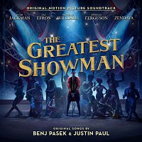 Přední strana obalu CD The Greatest Showman (Original Motion Picture Soundtrack)