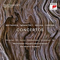 Přední strana obalu CD Beethoven's World - Beethoven, Wranitzky, Reicha, Vorisek: Concertos
