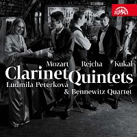 Přední strana obalu CD Mozart, Rejcha & Kukal: Klarinetové kvintety