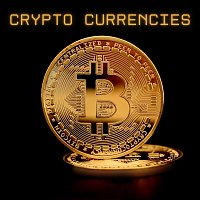 Přední strana obalu CD Crypto Currencies