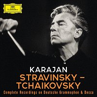 Přední strana obalu CD Karajan A-Z: Stravinsky - Tchaikovsky