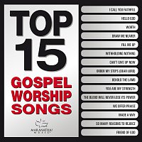 Přední strana obalu CD Top 15 Gospel Worship Songs