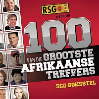 Přední strana obalu CD RSG 100 van die Grootste Afrikaanse Treffers