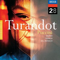 Přední strana obalu CD Puccini: Turandot